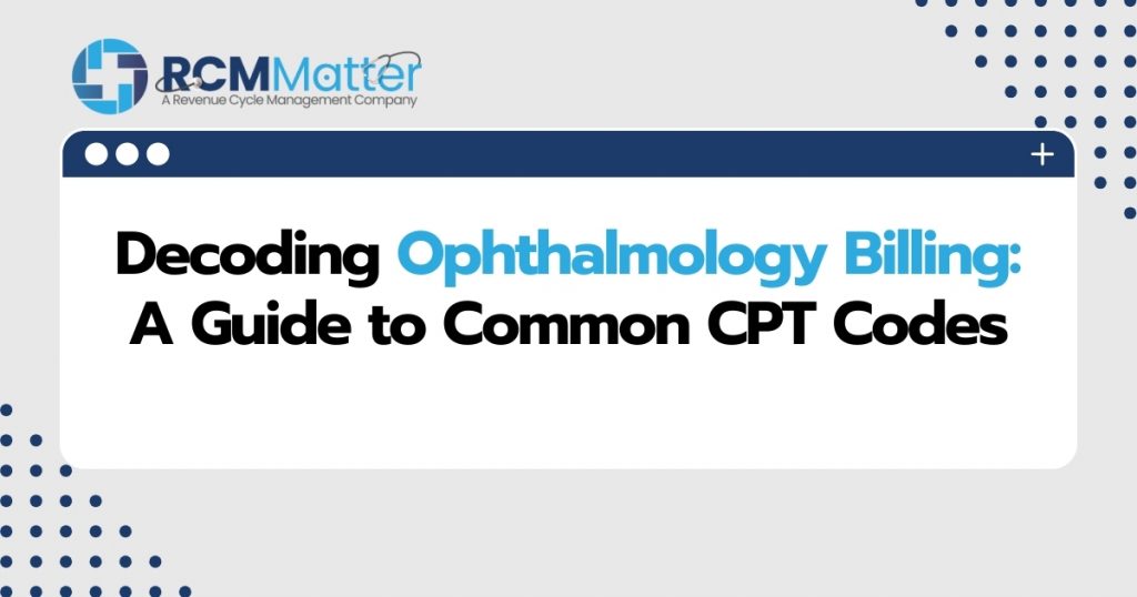 Latest CPT Codes for Healthcare Providers RCM Matter